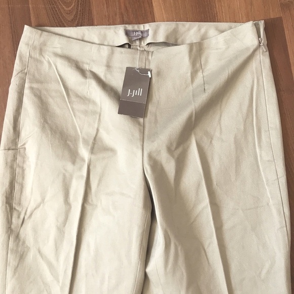nwt J. Jill Khaki Essential Slim Ankle Pants 2 - Picture 3 of 13
